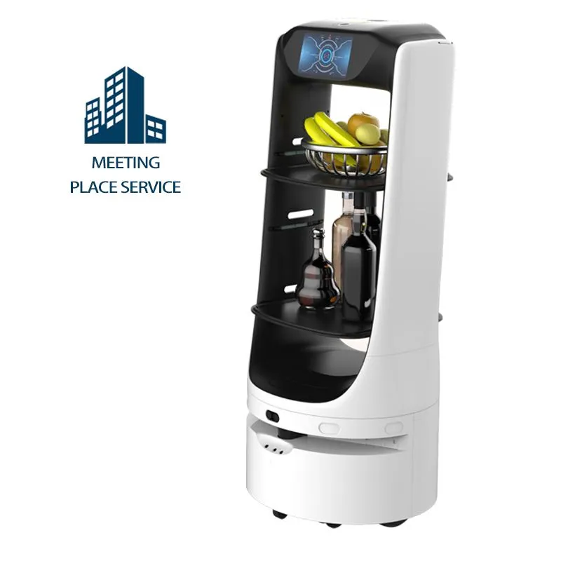 اشتعلت النيران في هذا الروبوت الصيني في مطعم لاس فيغاس